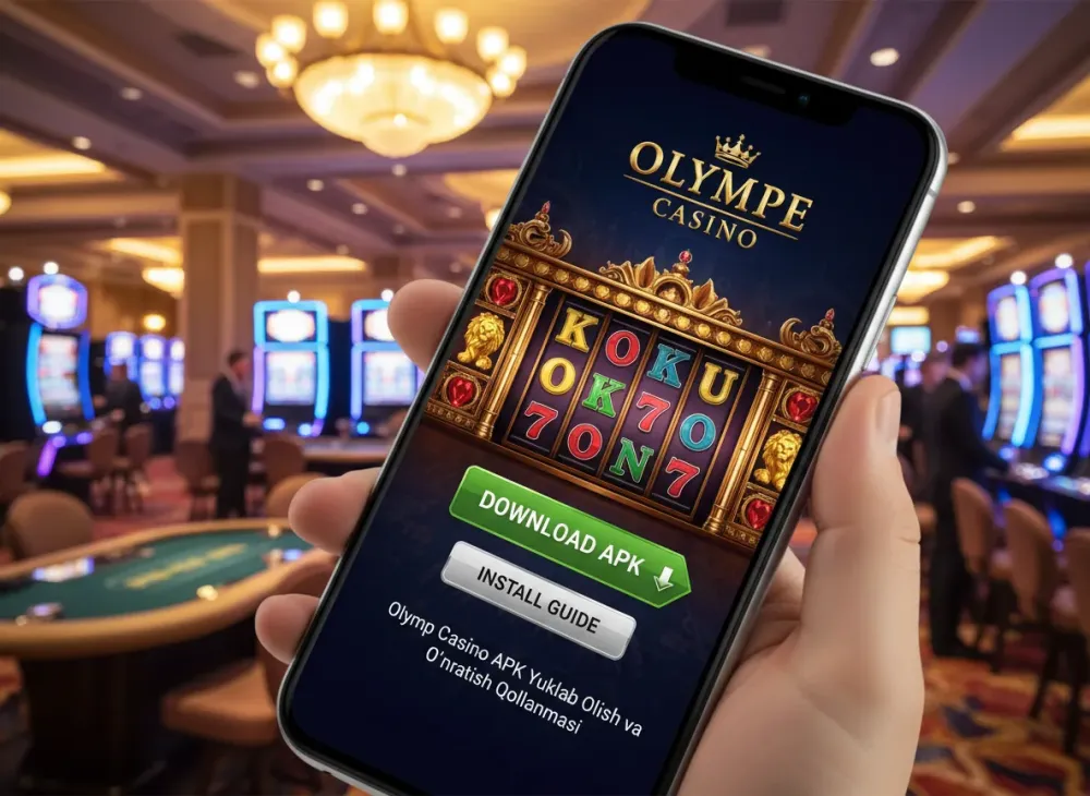Olymp casino apk yuklab olish va o'rnatish qo'llanmasi
