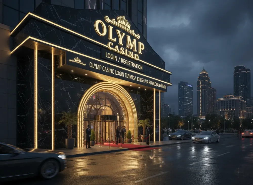Olymp casino login tizimiga kirish va ro'yxatdan o'tish